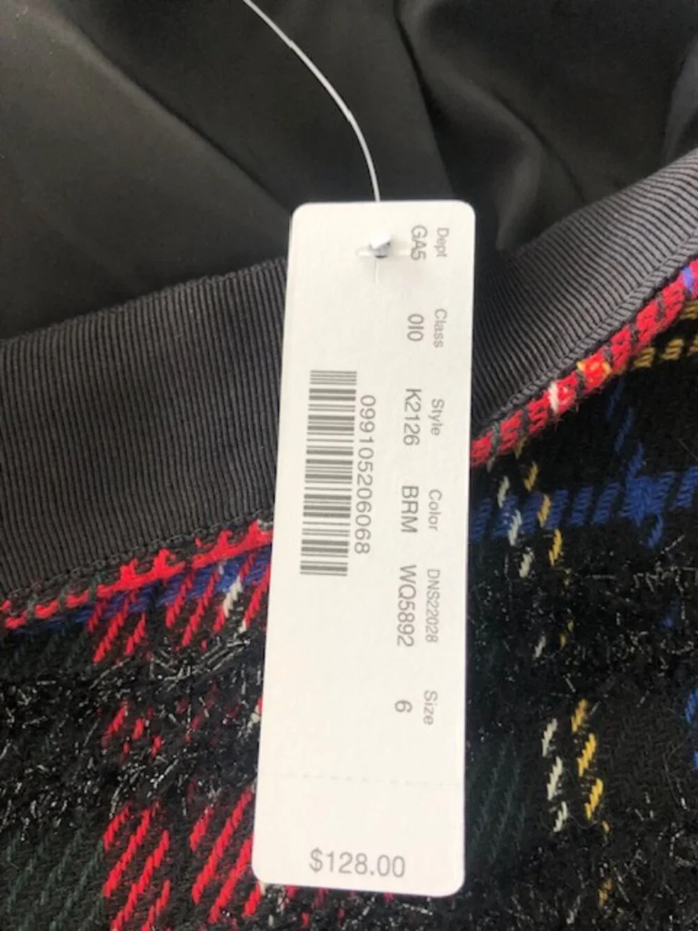 NWT J. Crew plaid mini skirt